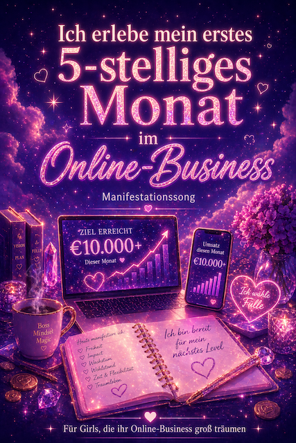 Ich erlebe mein erstes 5‑stelliges Monat im Online‑Business​